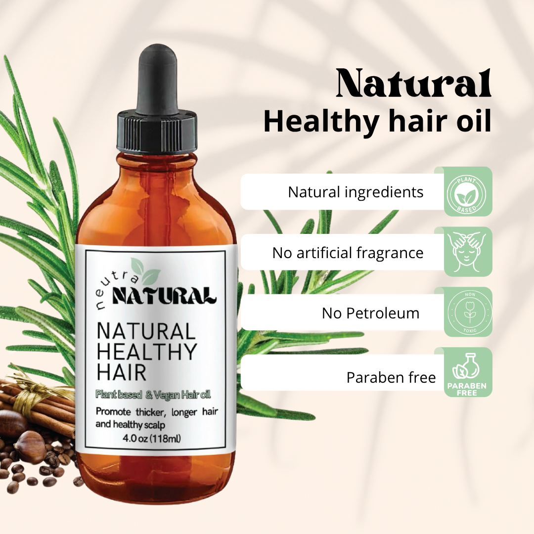 Neutra natural Hair Growth oil- Plant based ingredients Rosemary
