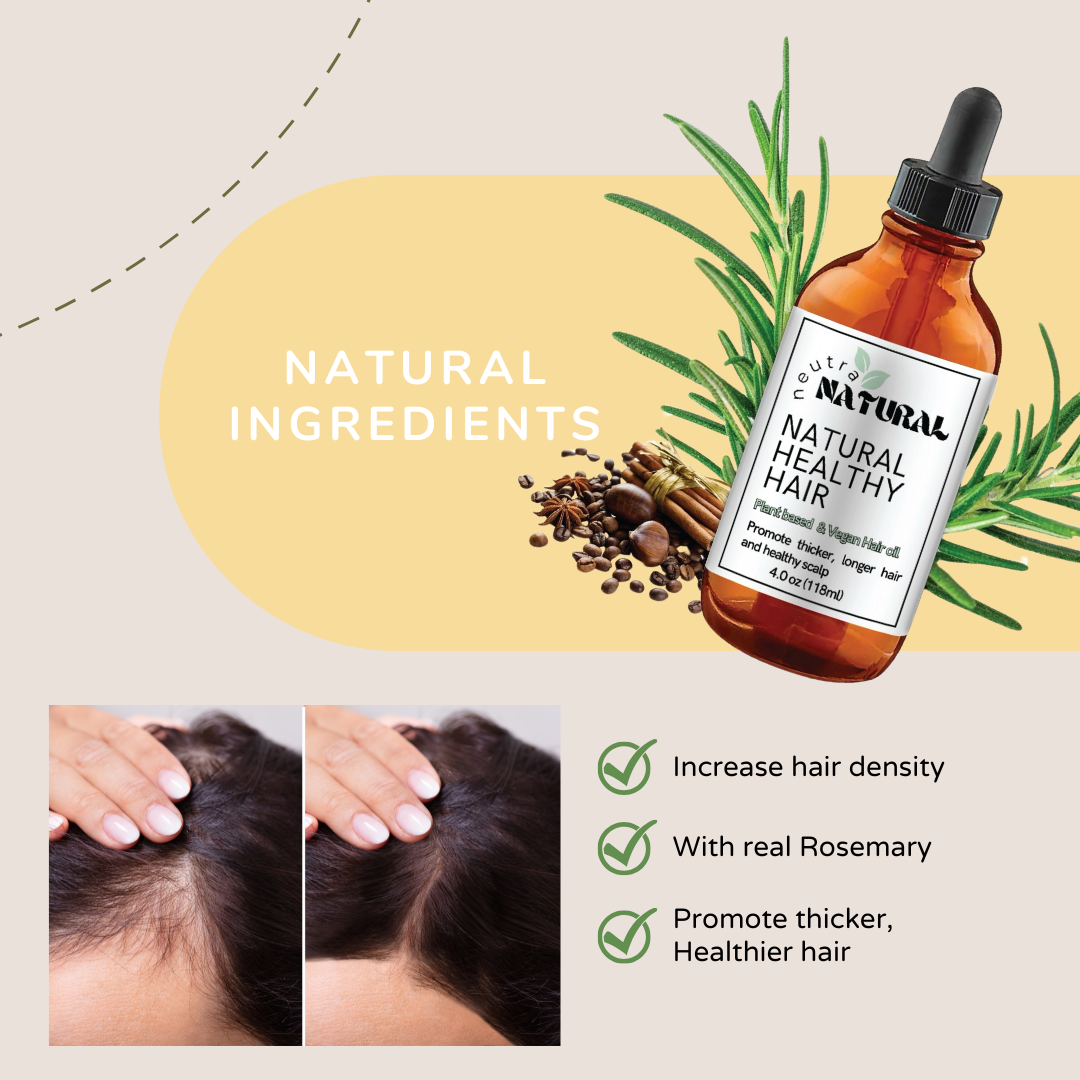 Neutra natural Hair Growth oil- Plant based ingredients Rosemary