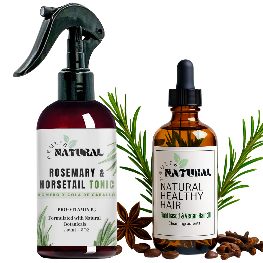 Rosemary and horsetail Hair Tonic and Hair oil