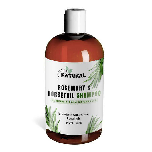 Neutra Natural Rosemary & Horsetail Shampoo.