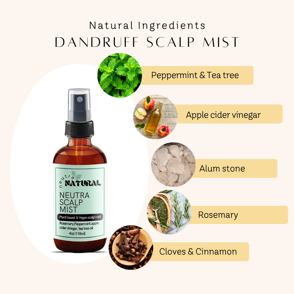 Neutra scalp mist for Dandruff- natural ingredients