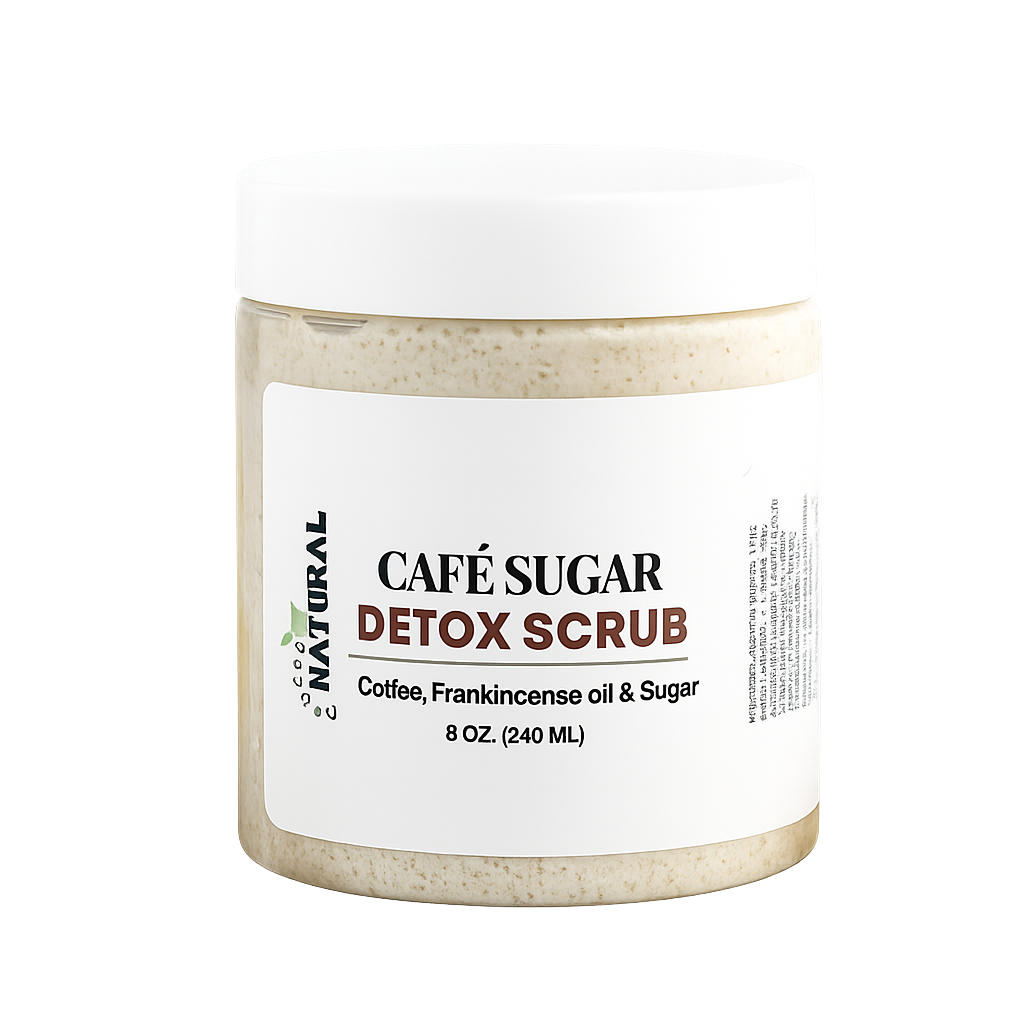 Exfoliante vegano para manchas, estrías, cicatrices y acne en el cuerpo.