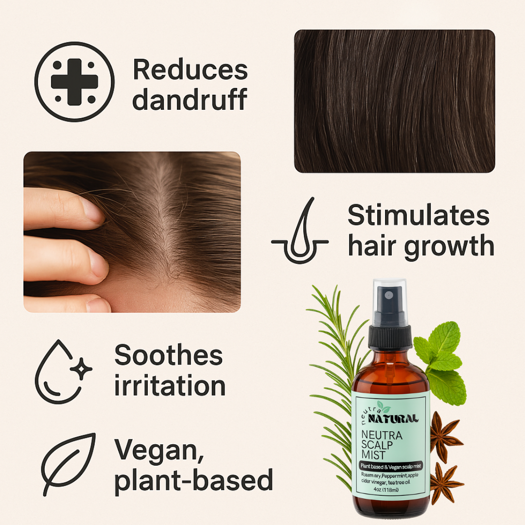 Neutra scalp mist for Dandruff- natural ingredients