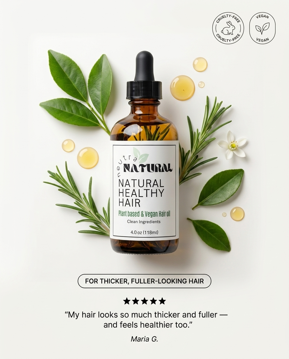 Neutra Natural Healthy Hair Aceite botanico Herbal para el Cabello